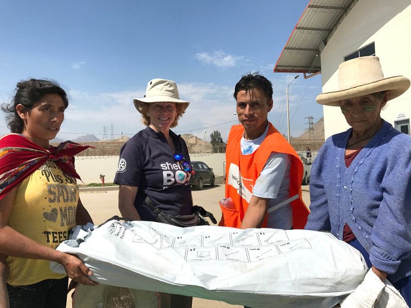 ShelterBox NZ partners in Peru ShelterBox NZ partners work together to provide emergency shelter to families in Peru