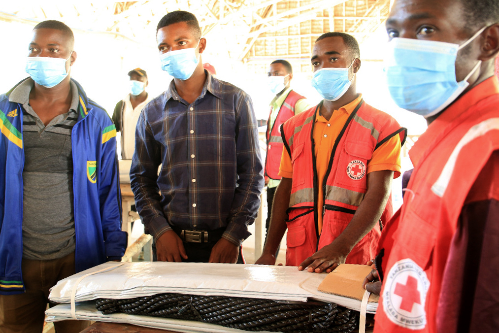 ShelterBox response team members provide emergency shelter to protect families in Tanzania from coronavirus