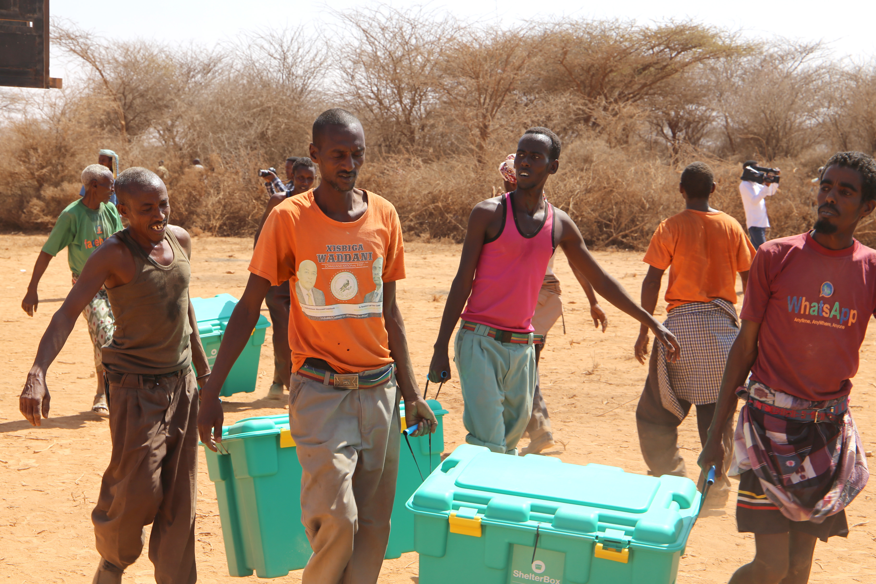 SB_Somaliland_Drought_2018_11 ShelterBox distributes essential aid to families affected by severe drought in Somaliland.