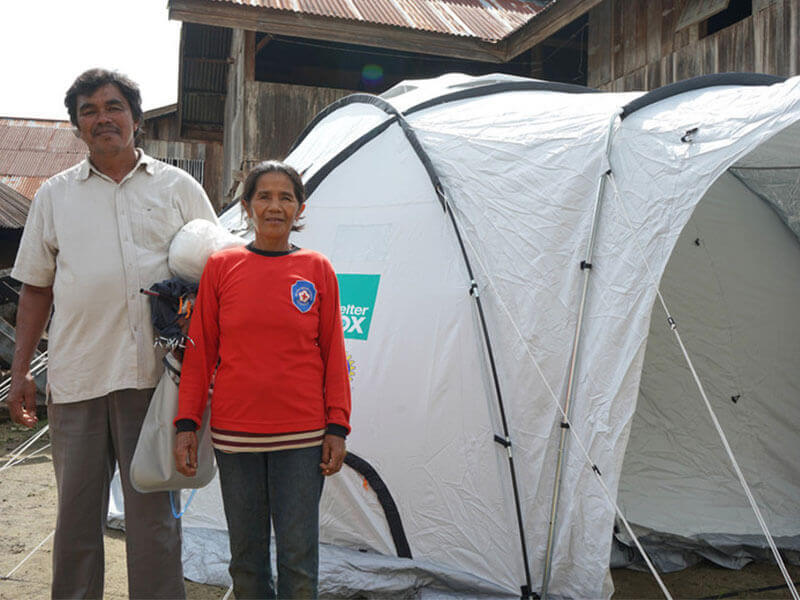ShelterBox NZ distributes emergency tents