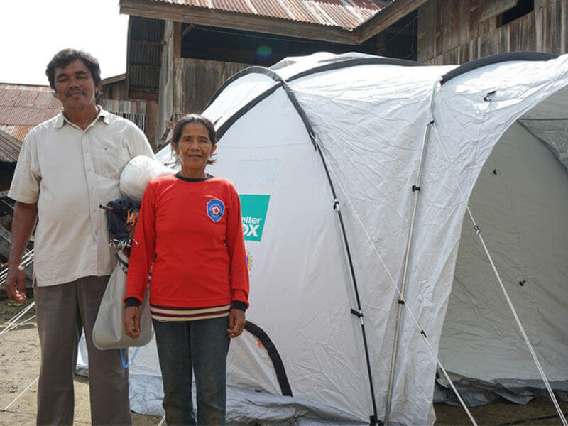 ShelterBox NZ distributes emergency tents ShelterBox NZ distributes emergency tents