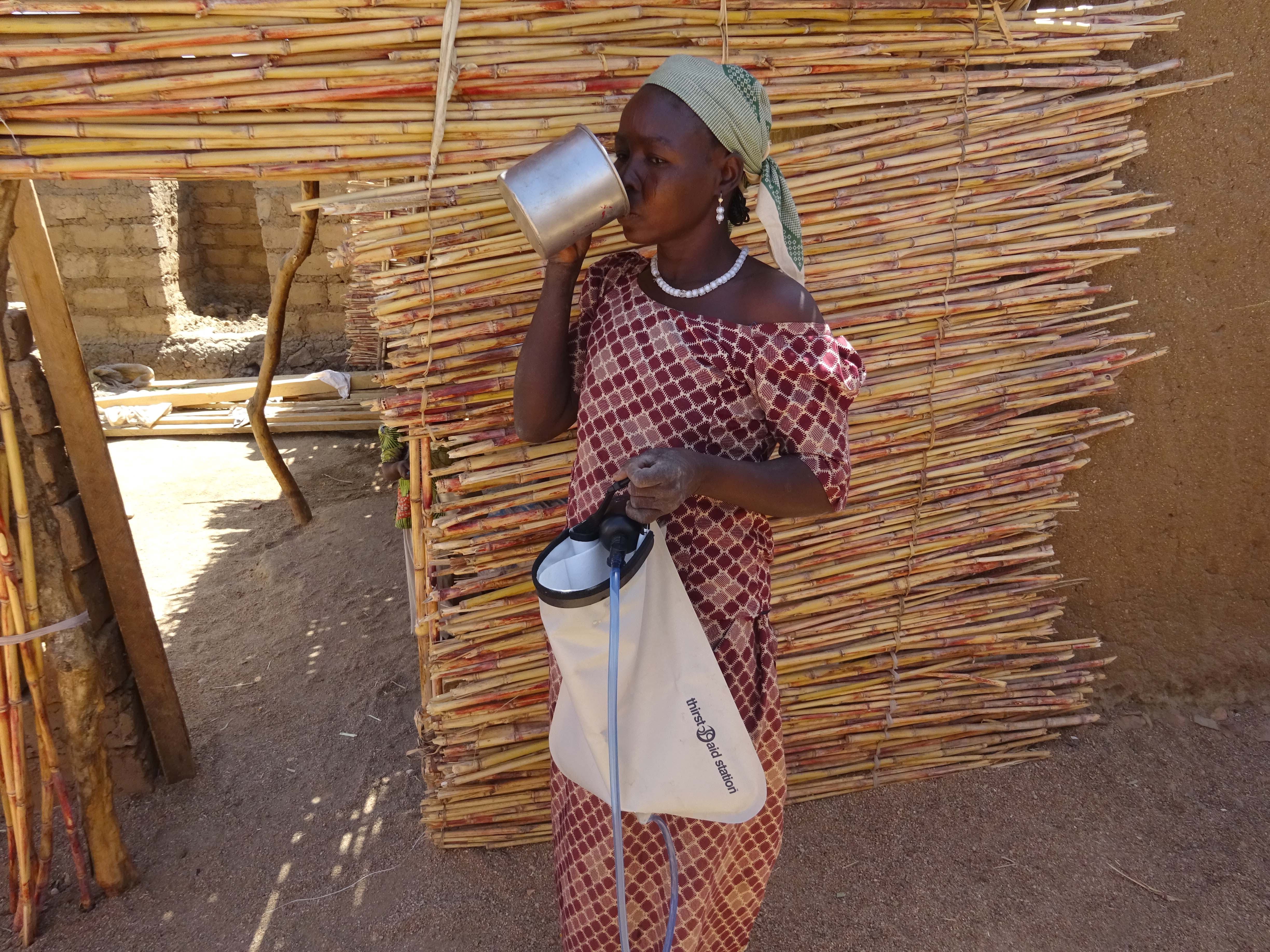 ShelterBox NZ provides water filters and carriers in Cameroon