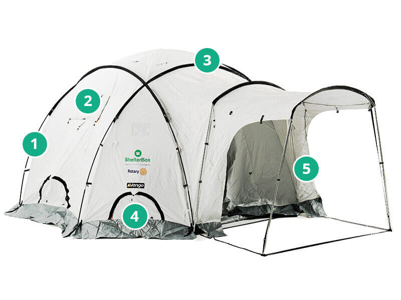 ShelterBox NZ emergency shelter tent