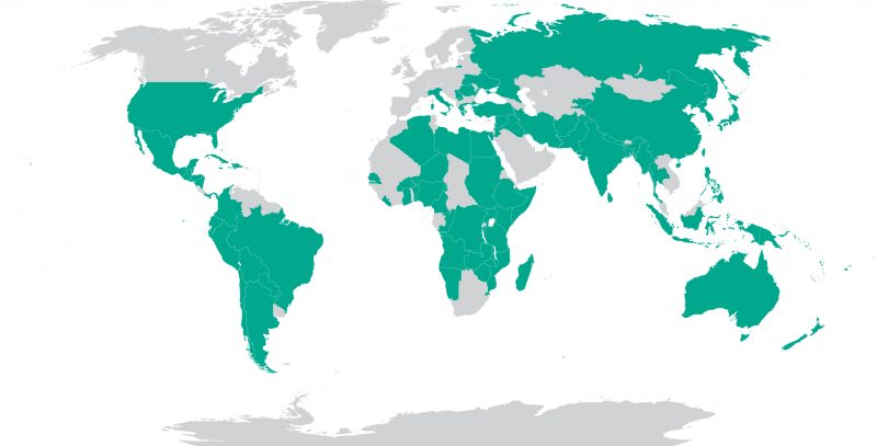 ShelterBox NZ international disaster relief charity map deployments