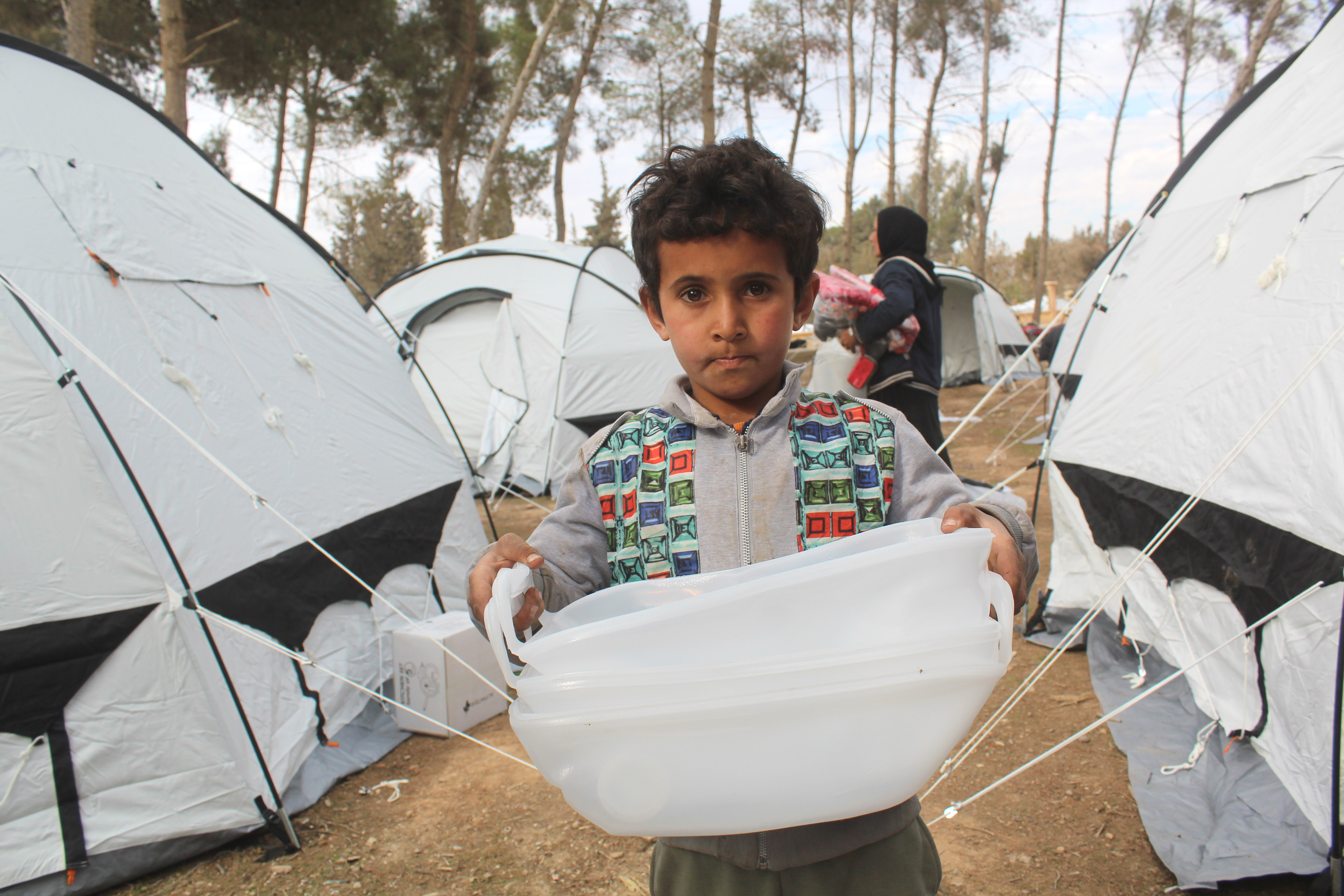 ShelterBox international aid in Syria