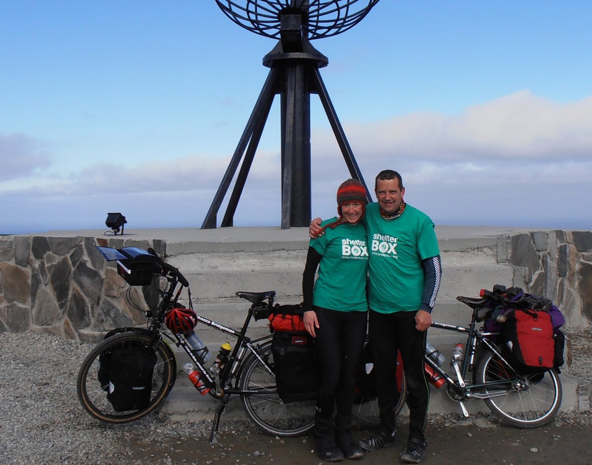 Bridgemans cycle to raise money for ShelterBox