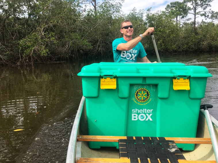 Eric Elsea canoes the Mississippi to raise money for ShelterBox