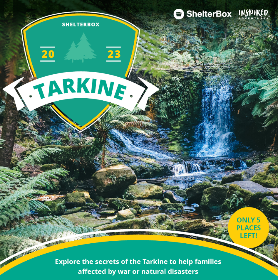 Screenshot 2022-12-27 at 4.57.43 PM ShelterBox Tarkine Tasmania Trek4Shelter