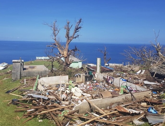 Disaster after Cyclone Harold